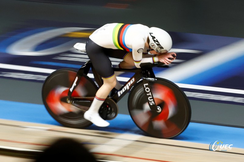 2025 UEC Track Elite European Championships - Zolder  - Day4 - 15/02/2025 - Women?s Individual Pursuit 4km - Anna Morris (GBR) - photo Roberto Bettini/SprintCyclingAgency?2025